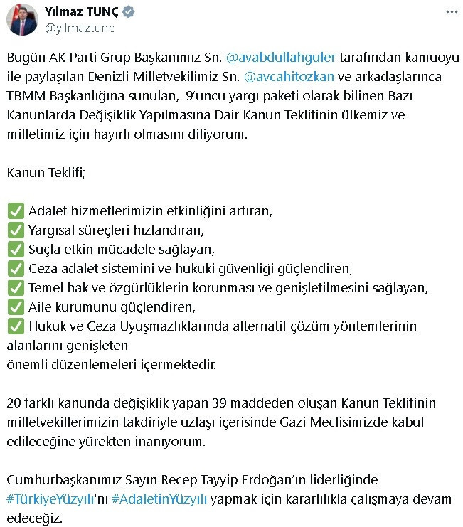 9. YARGI PAKETİ İÇERİĞİ NELER