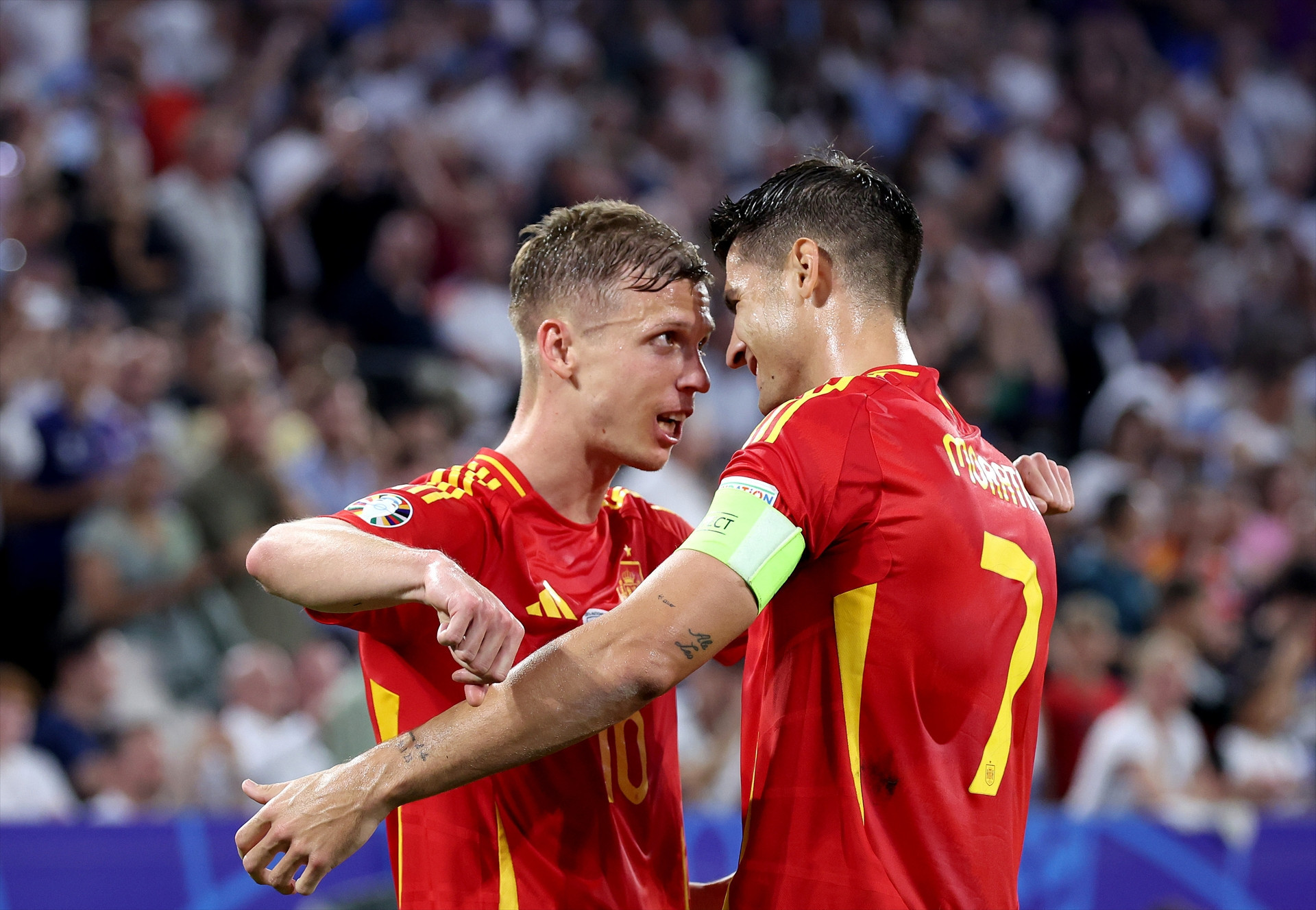 İspanya - Fransa maçında ekranlara yansımayan görüntüler