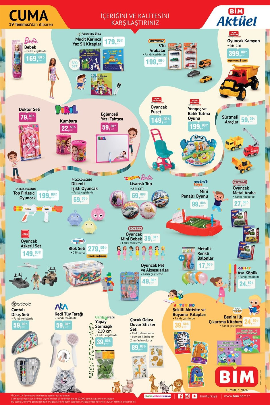 SATIŞTA BİM AKTÜEL 19 TEMMUZ 2024 KATALOĞU - İNDİRİMLİ ÜRÜNLER- || Bimde bu cuma gelecek ürünler neler BİM iPhone Telefon getiriyor...