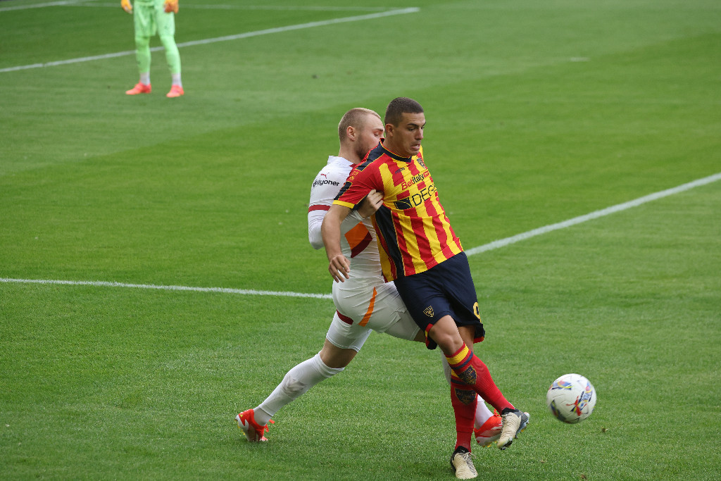 Galatasaray - Lecce maçında objektiflere yansıyan görüntüler