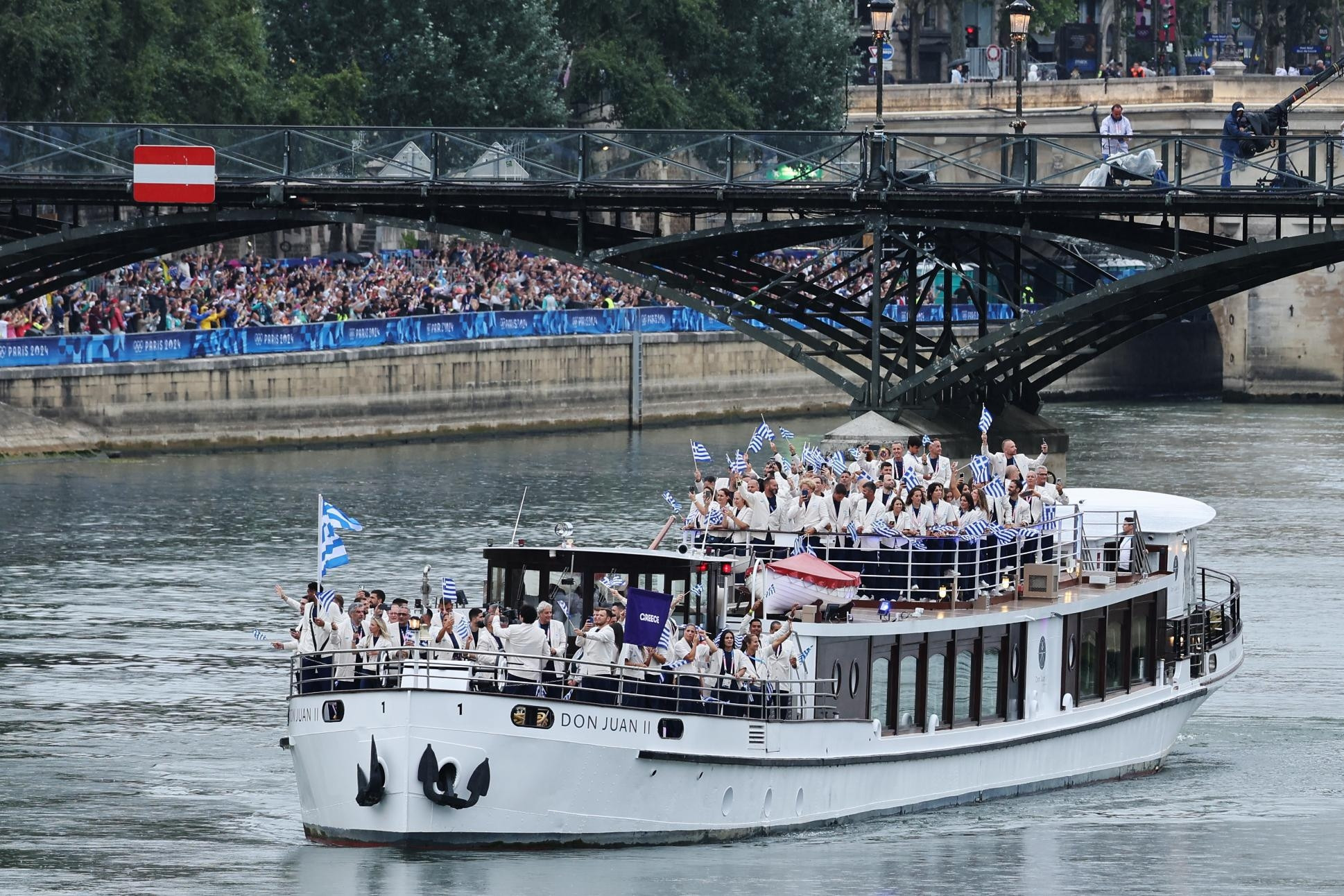 Paris 2024 Olimpiyat Oyunlarında açılış töreni