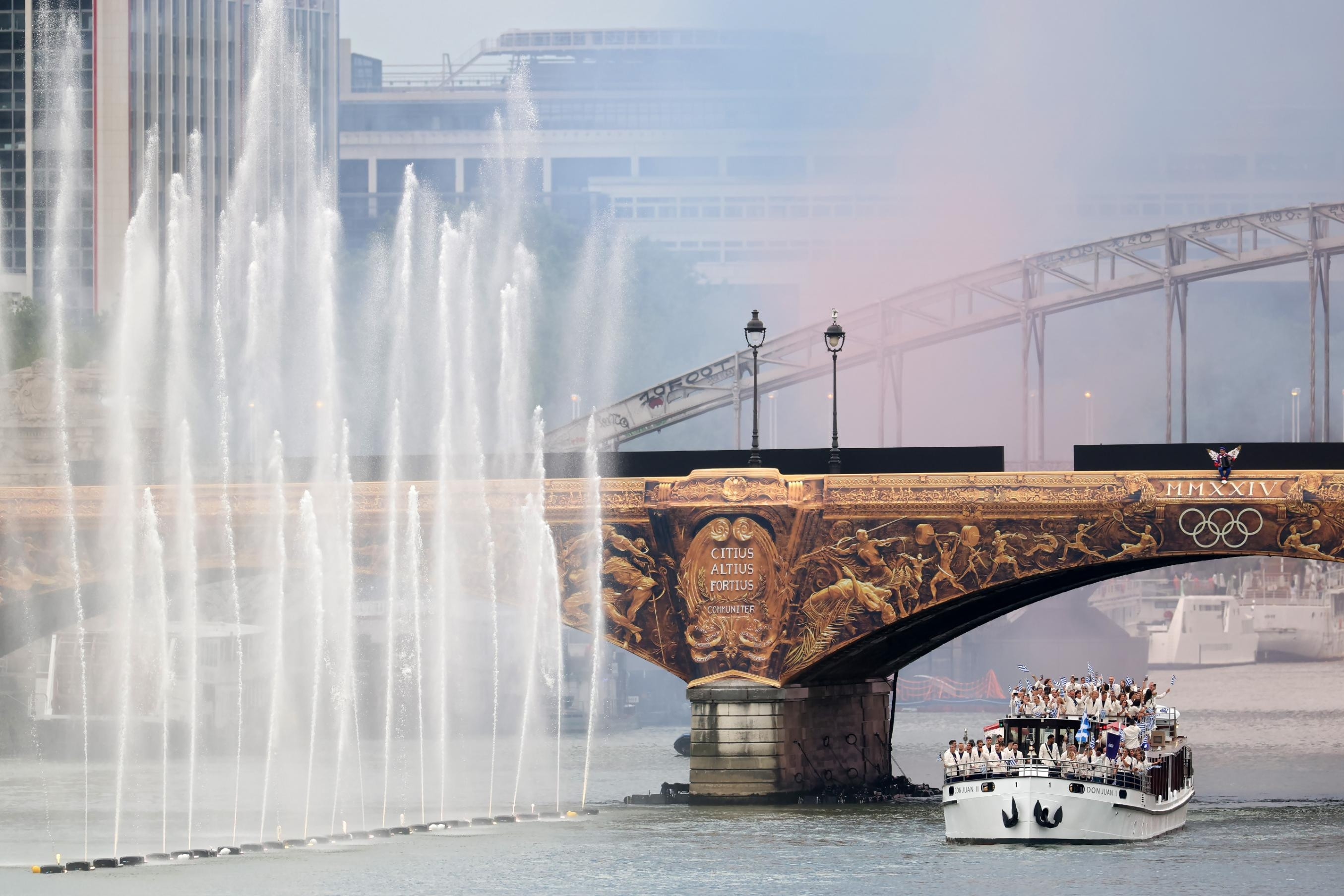 Paris 2024 Olimpiyat Oyunlarında açılış töreni