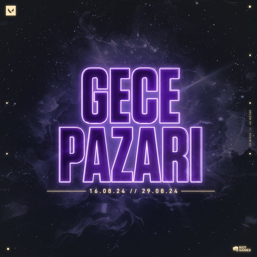 Valorant Gece Pazarı tarihleri Ağustos 2024 belli oldu! Oyunseverleri