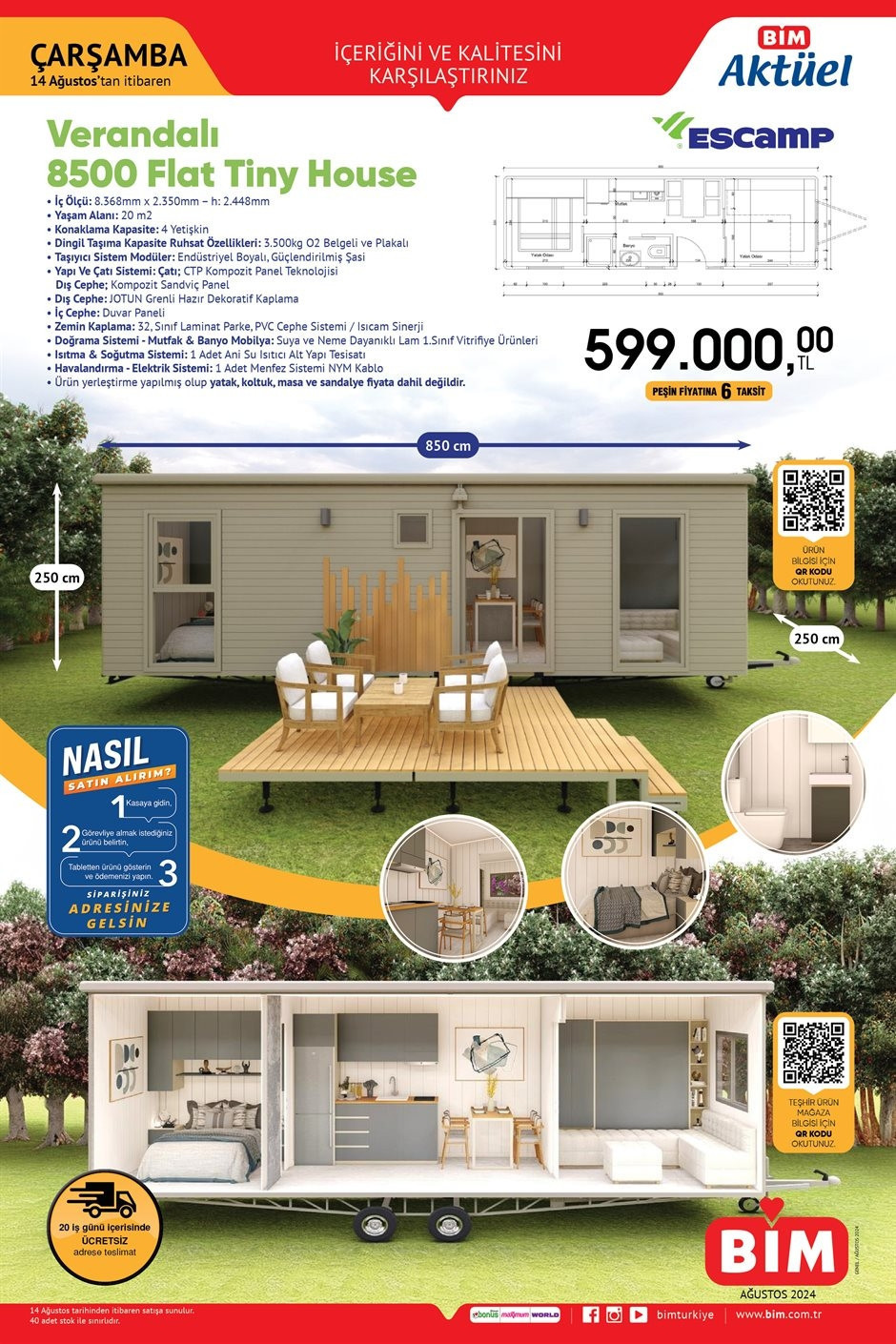 SATIŞTA BİM AKTÜEL 16 AĞUSTOS 2024 - İNDİRİMLİ ÜRÜNLER- KATALOĞU || Bimde bu hafta cuma neler var BİM Tiny House, Karavan, Cam Temizleme Robotu getiriyor...