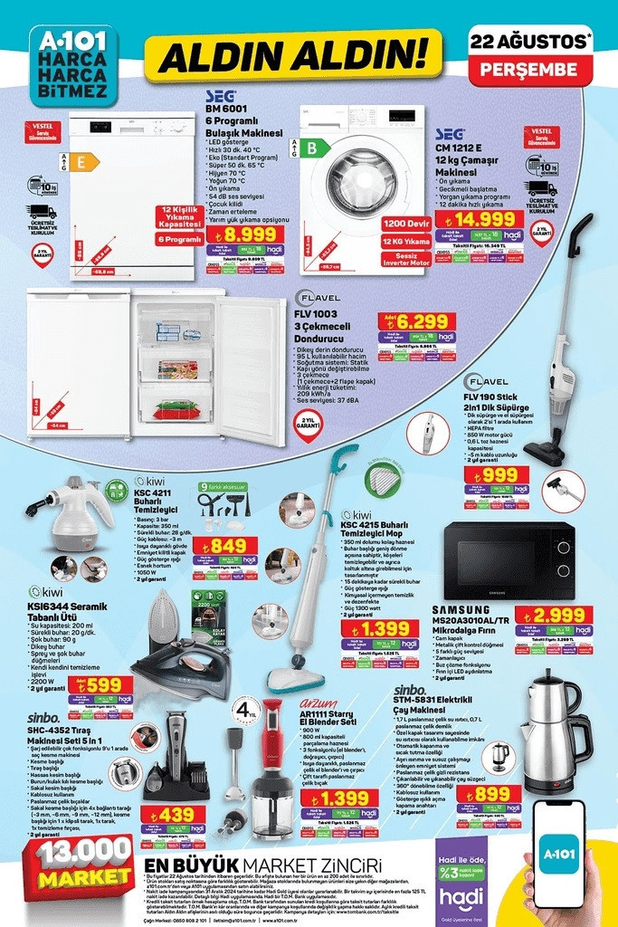 SATIŞTA A101 AKTÜEL 22 AĞUSTOS 2024 KATALOĞU- İNDİRİMLİ ÜRÜNLER 📌🛒|| A101de bu hafta neler var A101 aktüel Elektrikli Motorlu Bisiklet getiriyor...