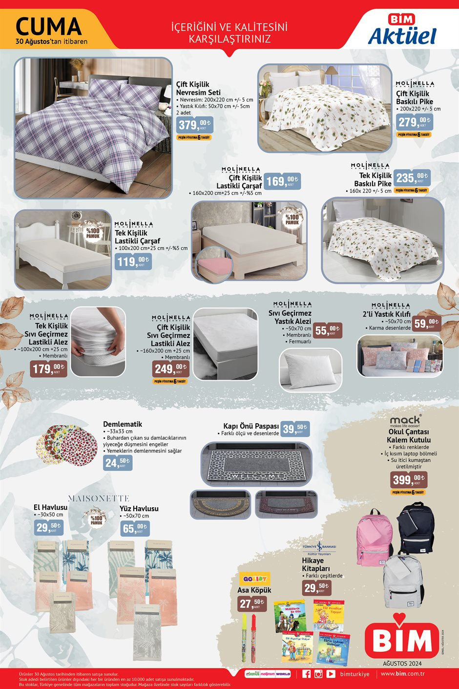 SATIŞTA BİM AKTÜEL 30 AĞUSTOS 2024 KATALOĞU- İNDİRİMLİ ÜRÜNLER || Bimde bu hafta cuma neler Bimde bu hafta 125 CC Motosiklet indirimde