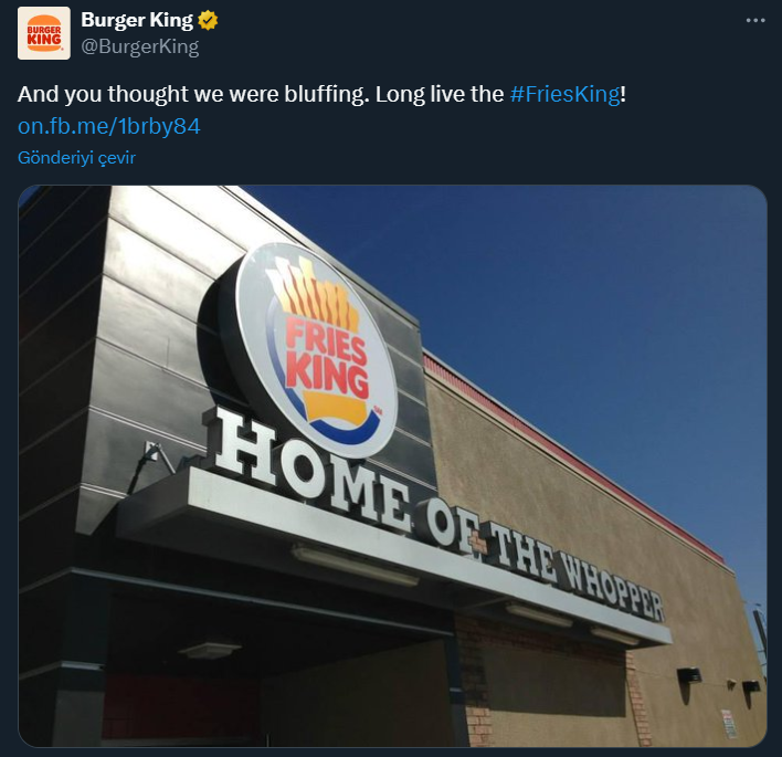 Burger King ismi değişti mi, “Börgır” mı oldu Burger King isim değişikliği tabelalara yansıdı Börgır sloganı hızla yayıldı... Burger King ismi değişti mi, “Börgır” mı oldu Burger King isim değişikliği tabelalara yansıdı Börgır sloganı hızla yayıldı...