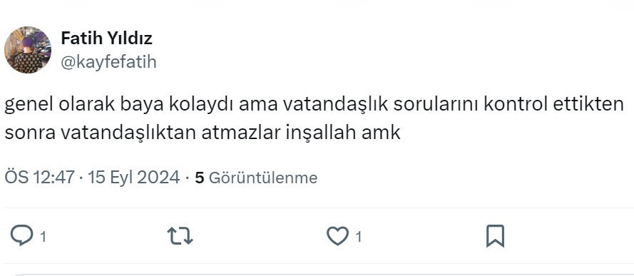 KPSS SINAV YORUMLARI... KPSS Ortaöğretim zor muydu, kolay mıydı 2024 sınav çıkışı ilk yorumlar: Vatandaşlık soruları ve Yusuf Dikeç detayı KPSS SINAV YORUMLARI... KPSS Ortaöğretim zor muydu, kolay mıydı 2024 sınav çıkışı ilk yorumlar: Vatandaşlık soruları ve Yusuf Dikeç detayı