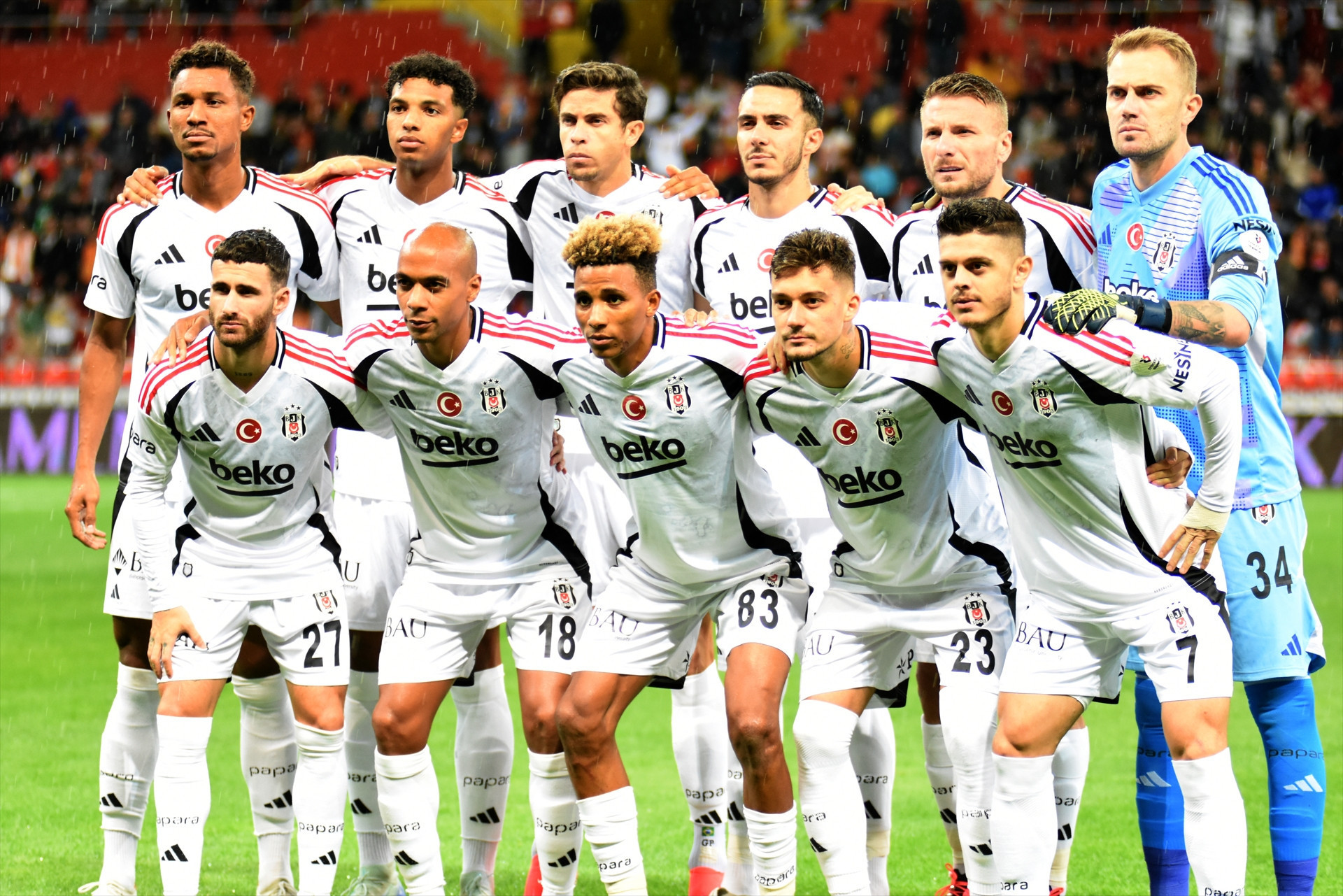 Kayserispor - Beşiktaş maçından ekranlara yansımayan görüntüler