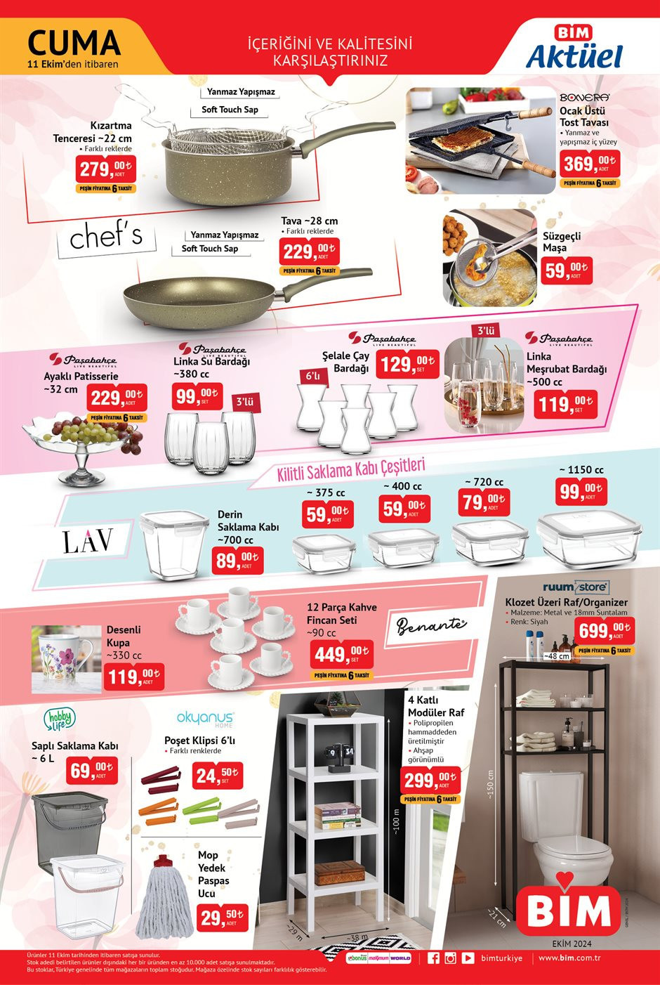 SATIŞTA BİM AKTÜEL 11 EKİM 2024 KATALOĞU - İNDİRİMLİ ÜRÜNLER || Bimde bu hafta cuma neler var Bim aktüel Air Fryer, Motosiklet Takip Cihazı getiriyor...