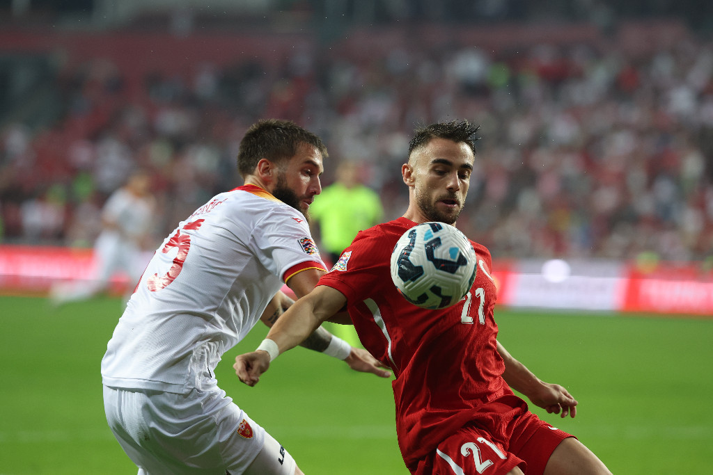 Türkiye - Karadağ maçından ekranlara yansımalayanlar