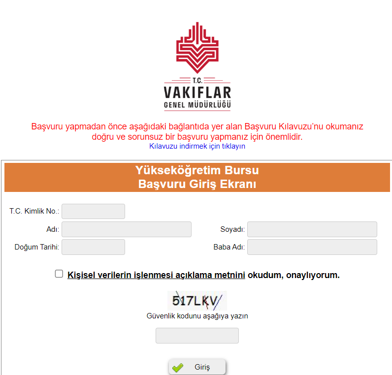 VGM yükseköğretim (lisans ön-lisans) burs başvuruları... VGM burs sonuçları ne zaman açıklanacak VGM üniversite burs başvuruları nasıl, nereden yapılır