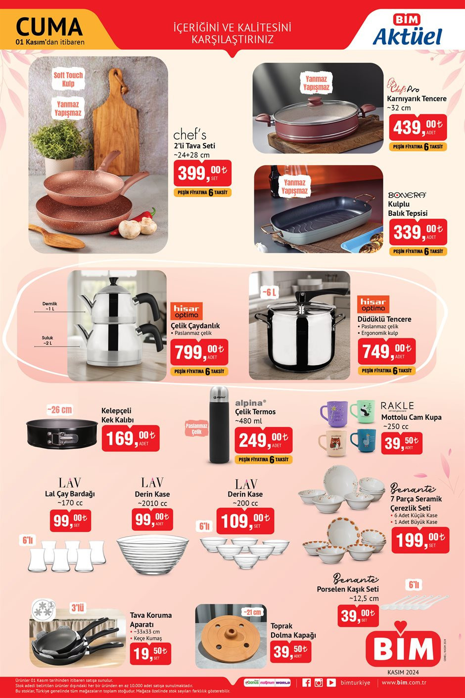 BUGÜN SATIŞA ÇIKIYOR BİM AKTÜEL 1 KASIM 2024 İNDİRİMLİ ÜRÜNLER KATALOĞU || Bimde bu hafta cuma neler var Bim bu hafta Sütlü Türk Kahvesi Makinesi getiriyor...