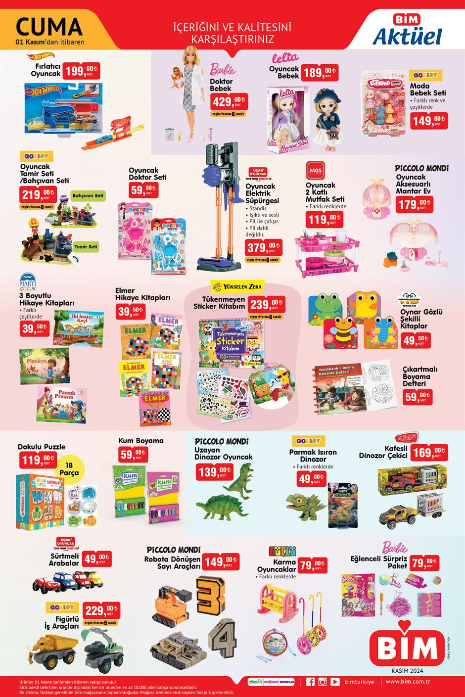 BUGÜN SATIŞA ÇIKIYOR BİM AKTÜEL 1 KASIM 2024 İNDİRİMLİ ÜRÜNLER KATALOĞU || Bimde bu hafta cuma neler var Bim bu hafta Sütlü Türk Kahvesi Makinesi getiriyor...