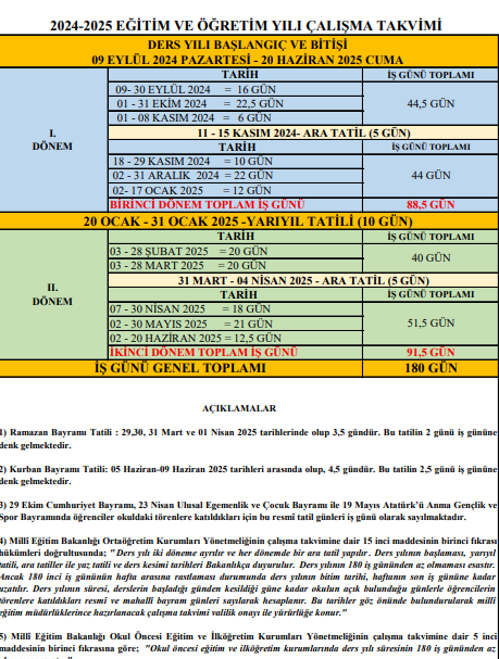 KASIM ARA TATİL KAÇ GÜN SÜRECEK 9 günlük ara tatil ne zaman, ayın kaçında bitecek MEBden önemli duyuru