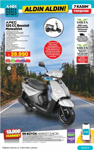 A101 ALDIN ALDIN KATALOĞU VE FİYAT LİSTESİ 7 KASIM 2024 || Bugün A101 aktül kataloğunda neler var, hangi ürünler indirimli Karavan, motosiklet, epilatör, saç şekillendirici fırça A101de