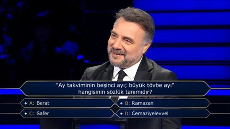 Cemaziyelevvel ayı ne zaman Ay takviminin beşinci ayı, büyük tövbe ayı hangisidir Milyoner sorusu