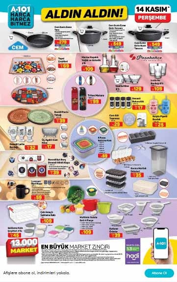 BUGÜN SATIŞTA A101 ALDIN ALDIN KATALOĞU VE FİYAT LİSTESİ 14 KASIM 2024 || A101de bu hafta neler var, Perşembe günü aktüel ürünleri neler Buharlı temizleyici, su sebili, pencere temizleme robotu A101de
