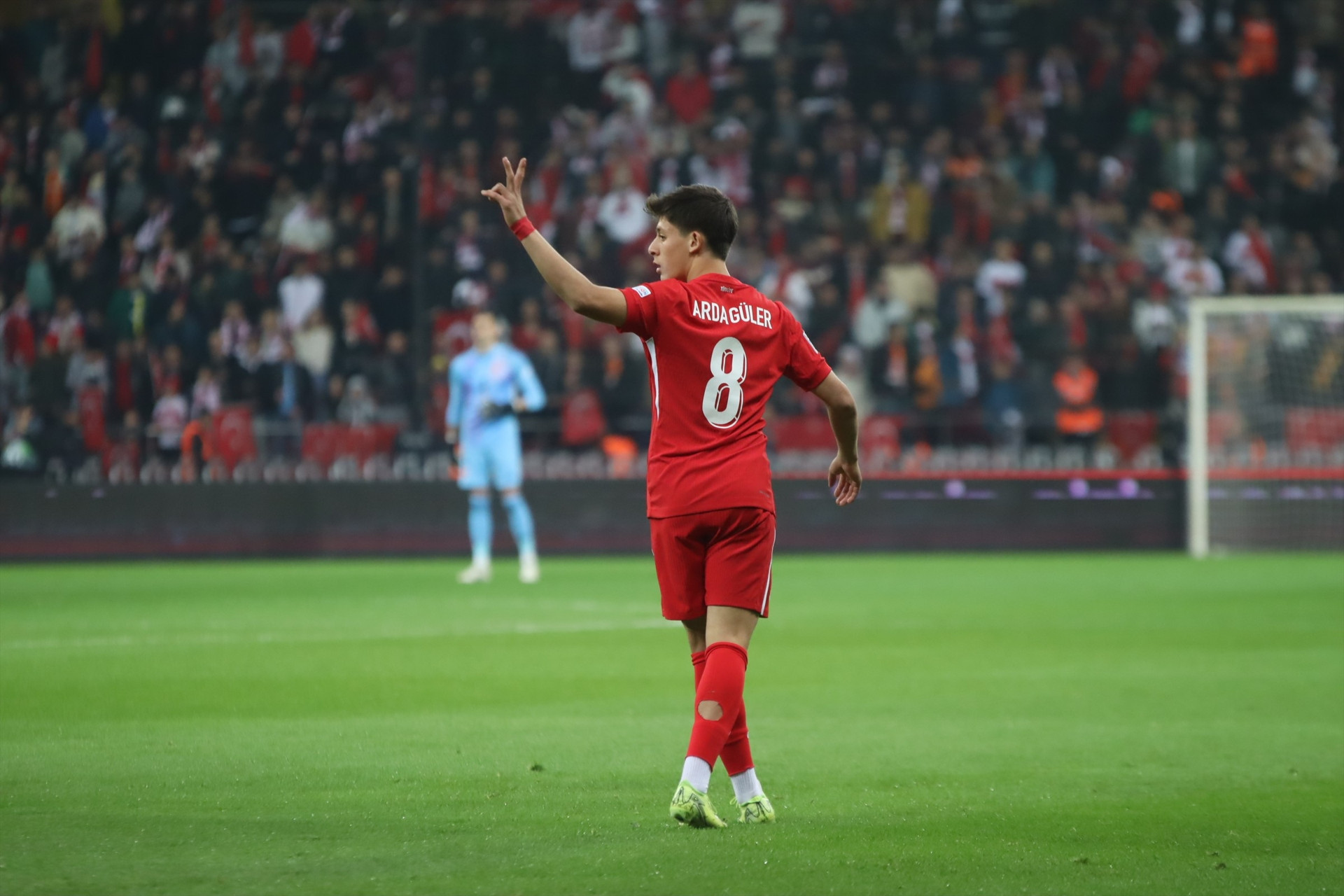 Türkiye - Galler maçından ekrana yansımayan görüntüler