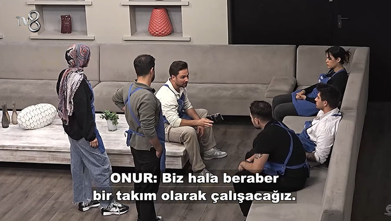 ONUR VE SEMİH ARASINDA GERGİNLİK