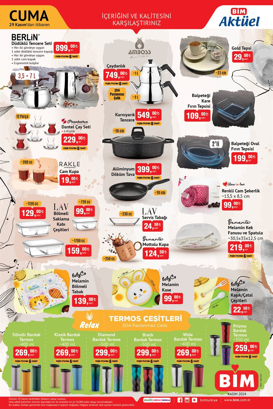 RAFLARDA BİM AKTÜEL 29 KASIM 2024 KATALOĞU- İNDİRİMLİ ÜRÜNLER || Bimde bu hafta cuma neler var Bim katalog Dik Durabilen Süpürge satışa sunuldu