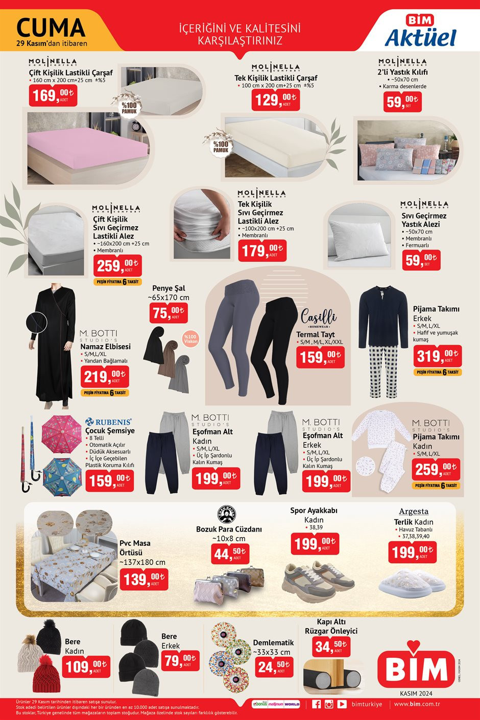 RAFLARDA BİM AKTÜEL 29 KASIM 2024 KATALOĞU- İNDİRİMLİ ÜRÜNLER || Bimde bu hafta cuma neler var Bim katalog Dik Durabilen Süpürge satışa sunuldu