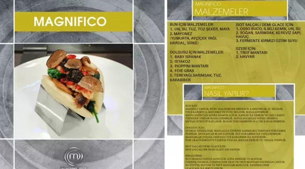 İKİNCİ TURDA DANİLO ŞEFİN TARİFİ YAPILDI