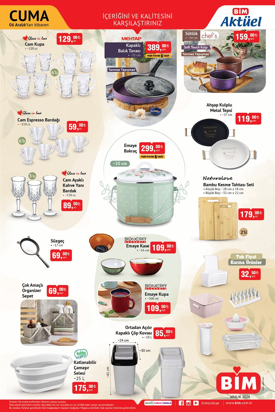SATIŞTA BİM 6 ARALIK 2024 KATALOĞU- İNDİRİMLİ ÜRÜNLER || Bimde bu hafta cuma neler var Bim aktüel bu cumaTürk Kahvesi Makinesi getiriyor...