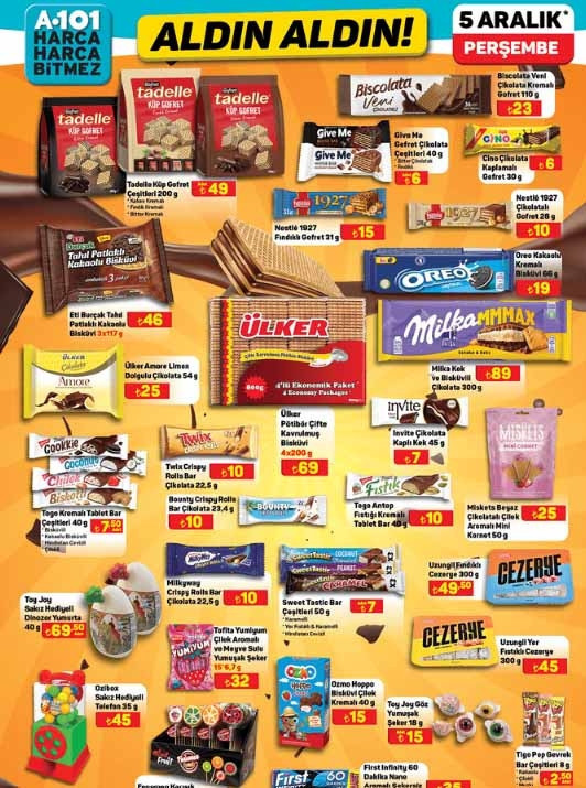 SATIŞTA A101 ALDIN ALDIN KATALOĞU VE FİYAT LİSTESİ 5 ARALIK ||  A101de bu hafta neler var, hangi ürünler indirimli Yılbaşı ağacı ve süsleri, portatif buharlı ütü, katı meyve sıkacağı A101de