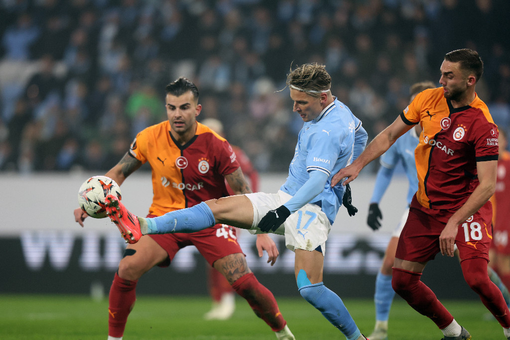 Malmö - Galatasaray maçından ekrana yansımayanlar