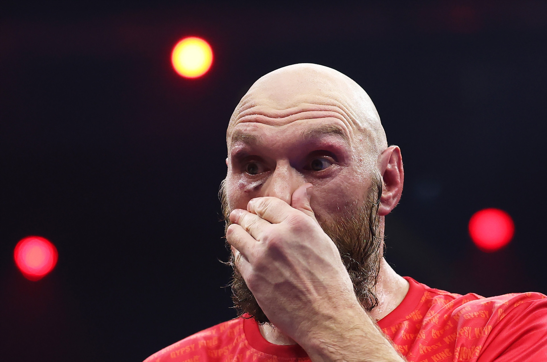 Oleksandr Usyk - Tyson Fury maçından objektiflere yansıyanlar
