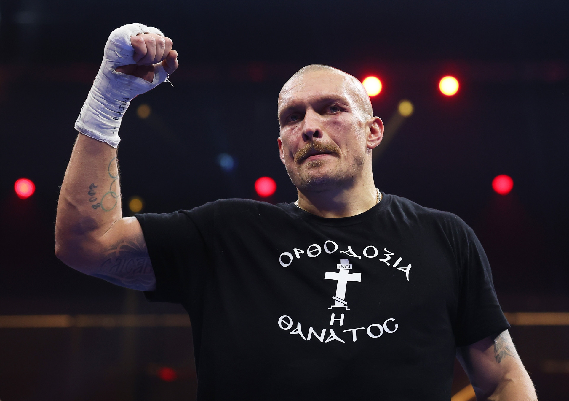 Oleksandr Usyk - Tyson Fury maçından objektiflere yansıyanlar