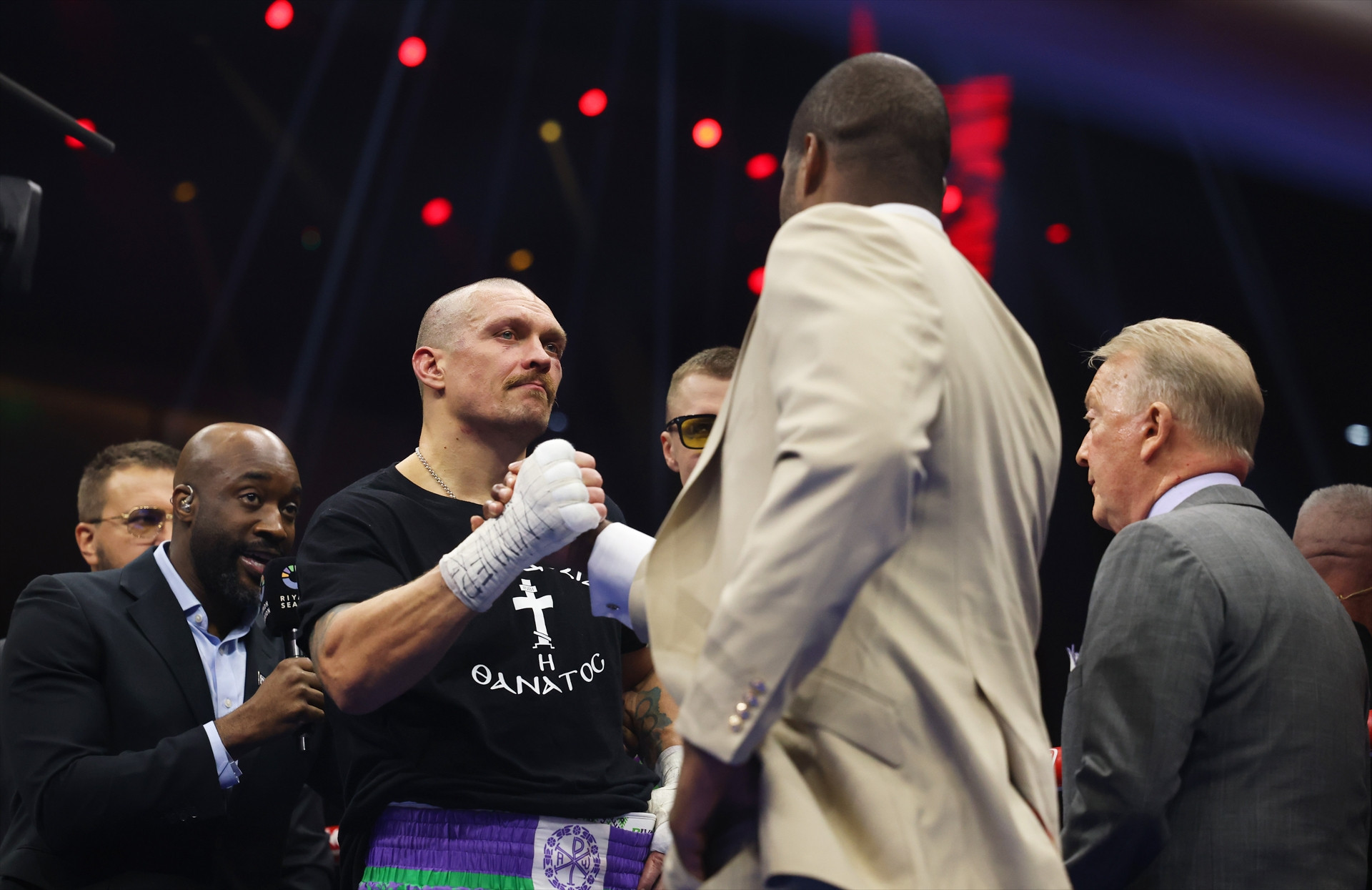 Oleksandr Usyk - Tyson Fury maçından objektiflere yansıyanlar
