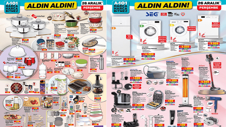 BU HAFTANIN A101 AKTÜEL ÜRÜNLER BROŞÜRÜ-26 ARALIK || A101 yeni aktüel ürünler hangi gün geliyor, neler var Buharlı kazanlı ütü, halı/koltuk yıkama makinesi, masaj aleti A101e geliyor BU HAFTANIN A101 AKTÜEL ÜRÜNLER BROŞÜRÜ-26 ARALIK || A101 yeni aktüel ürünler hangi gün geliyor, neler var Buharlı kazanlı ütü, halı/koltuk yıkama makinesi, masaj aleti A101e geliyor