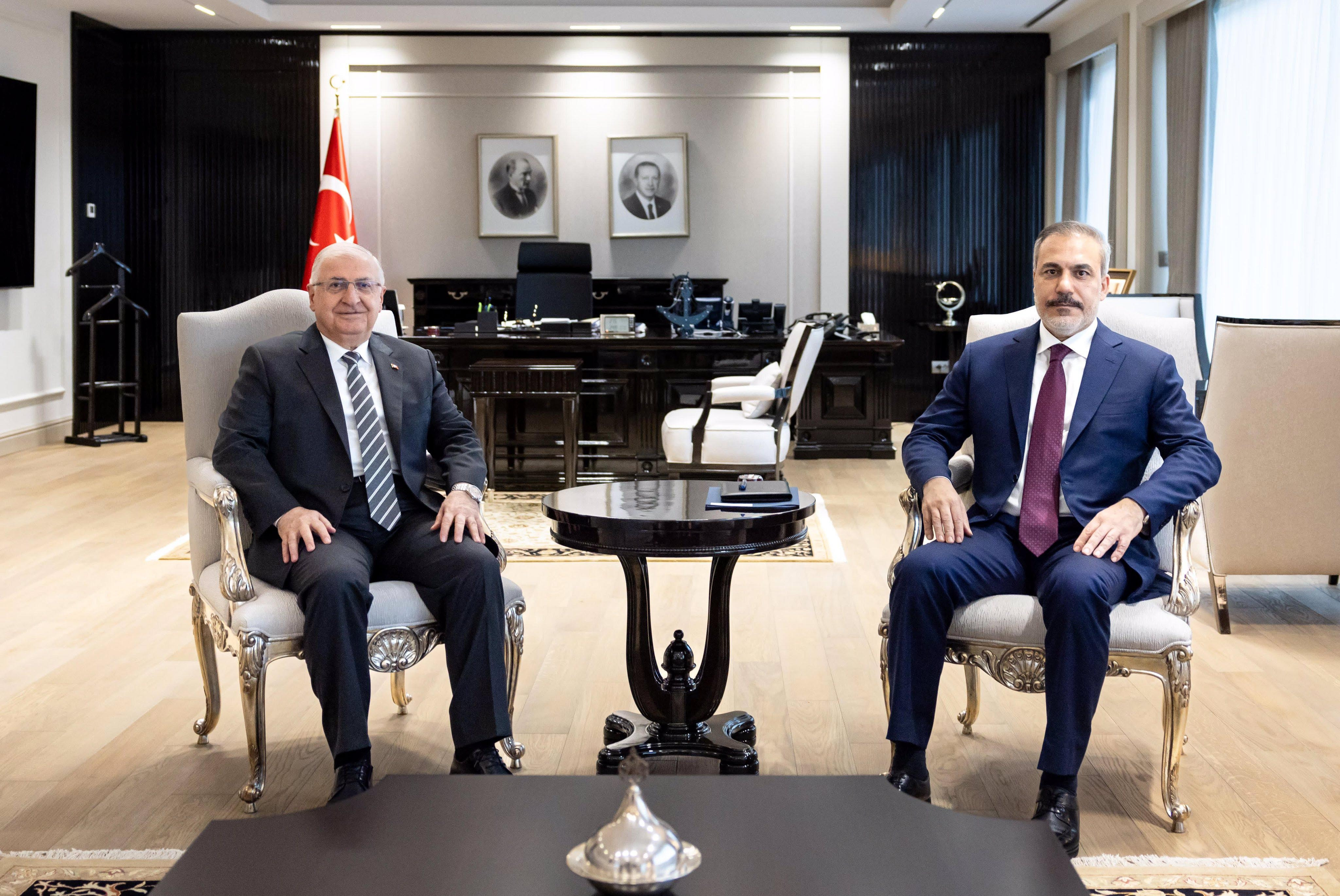 Ankara Haberleri - Bakanlar Fidan ve Güler, bir araya geldi - Yerel ...