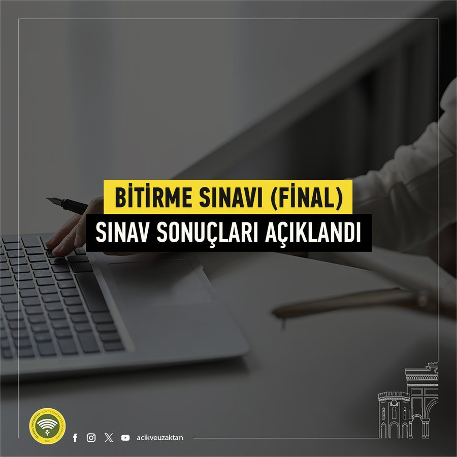 AUZEF FİNAL SONUÇLARI AÇIKLANDI