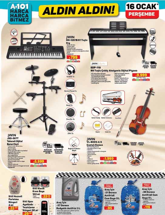 A101de benzinli motosiklet satışa çıkıyor A101 16 Ocak aktüel ürünler kataloğu yayınlandı