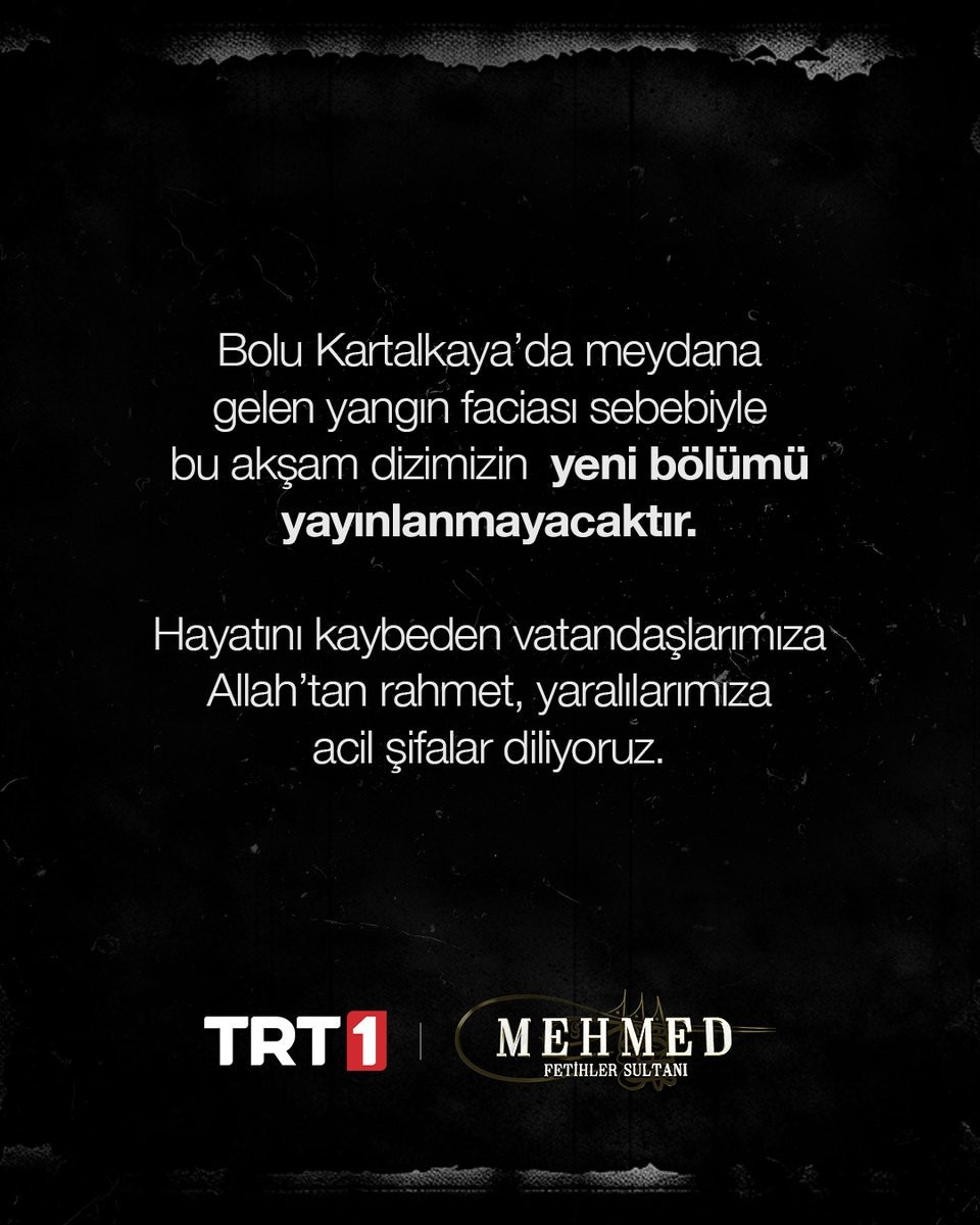 Mehmed Fetihler Sultanı bu akşam var mı, yok mu 21 Ocak 2025 Salı | Mehmed: Fetihler Sultanı yeni bölüm neden yok, ne zaman Resmi açıklama geldi 21 Ocak TRT 1 yayın akışı