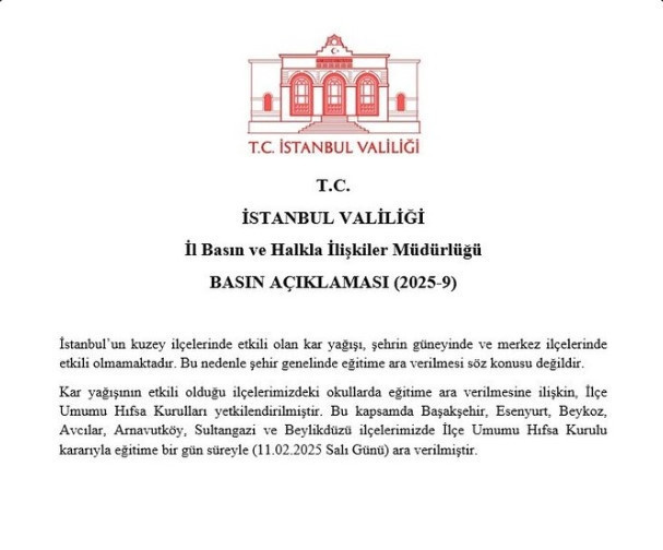 İSTANBULDA OKULLAR ÖĞLEDEN SONRA TATİL Mİ İSTANBULDA OKULLAR ÖĞLEDEN SONRA TATİL Mİ