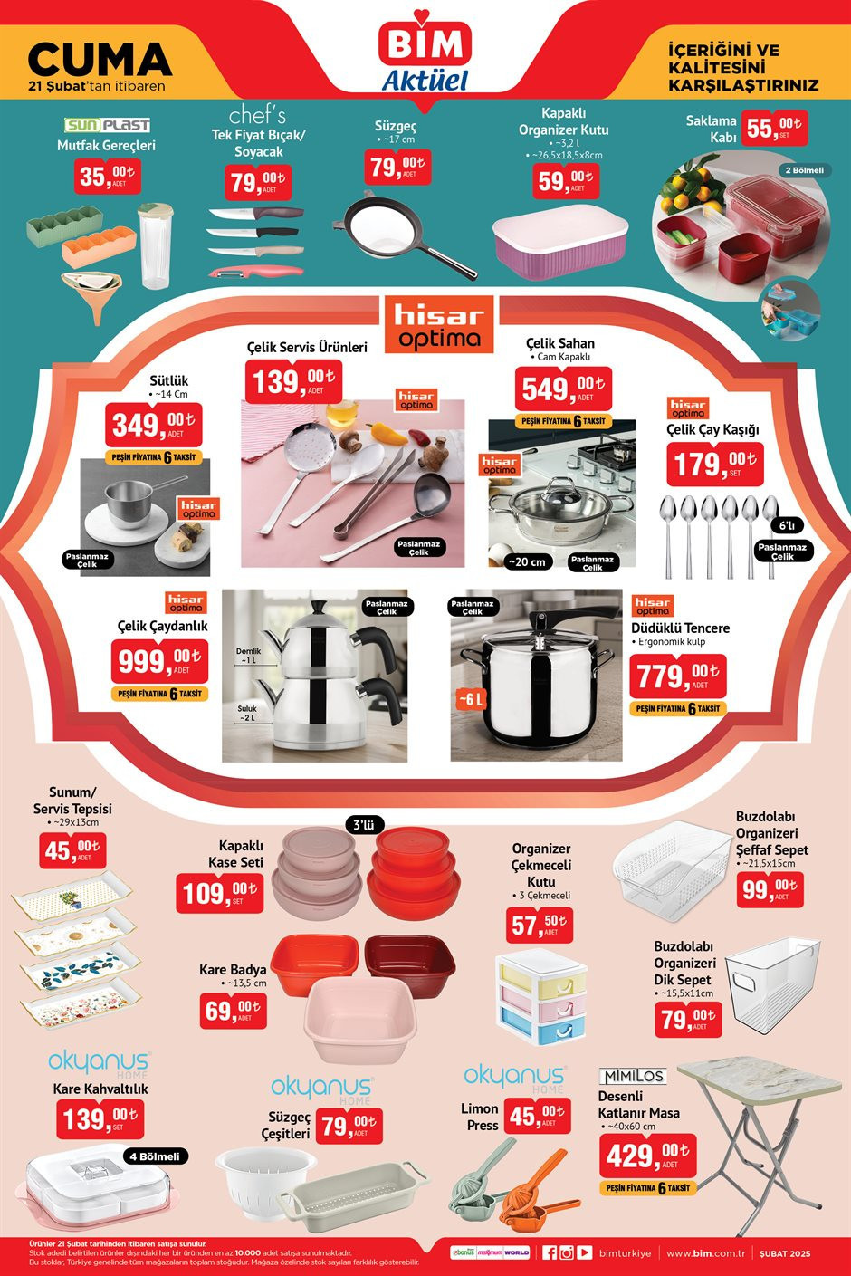 YENİ HAFTA BİM AKTÜEL 18-19-21 ŞUBAT 2025 KATALOĞU - İNDİRİMLİ ÜRÜNLER || Bimde bu hafta neler var Bim katalog Dikey Buharlı Ütü, Işıklı Şarjlı Diker Süpürge getiriyor YENİ HAFTA BİM AKTÜEL 18-19-21 ŞUBAT 2025 KATALOĞU - İNDİRİMLİ ÜRÜNLER || Bimde bu hafta neler var Bim katalog Dikey Buharlı Ütü, Işıklı Şarjlı Diker Süpürge getiriyor