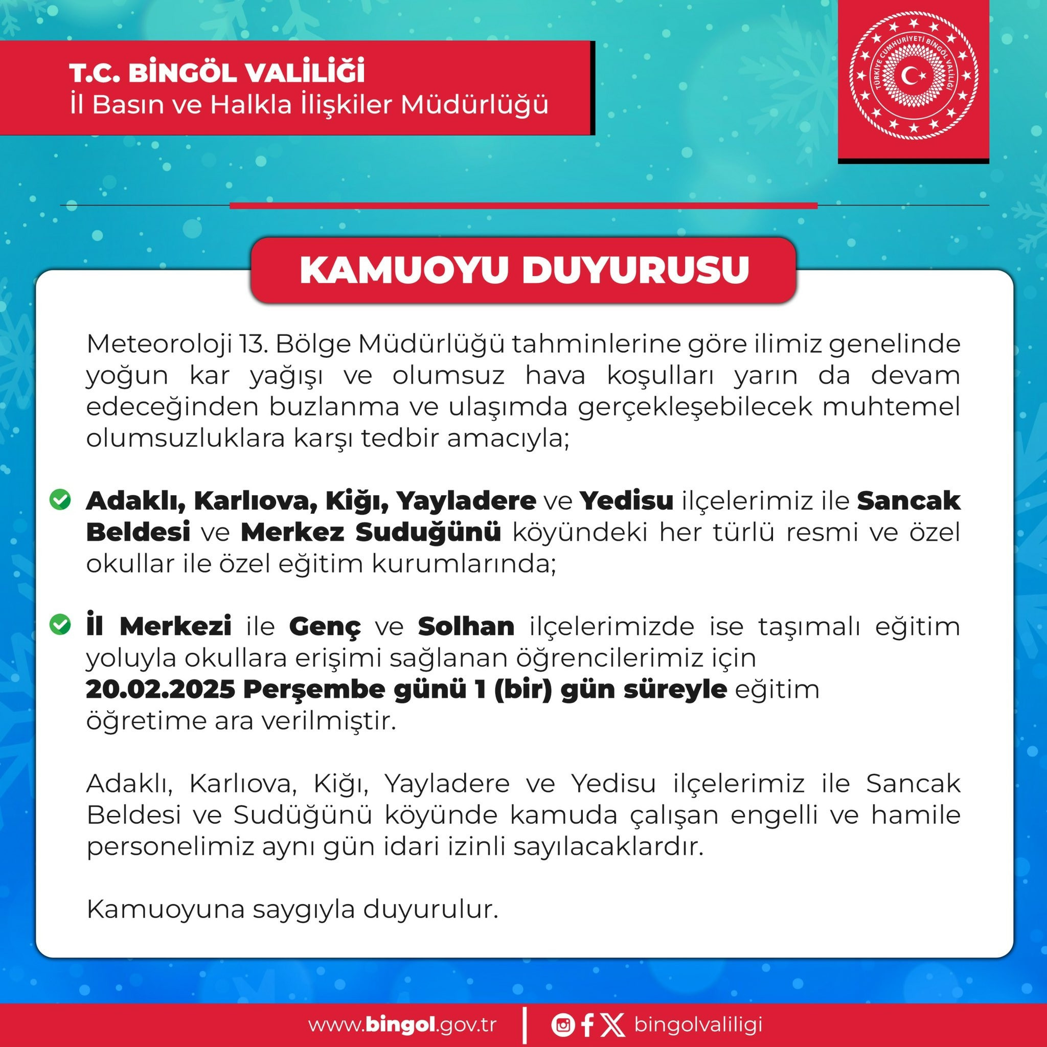 BİNGÖL