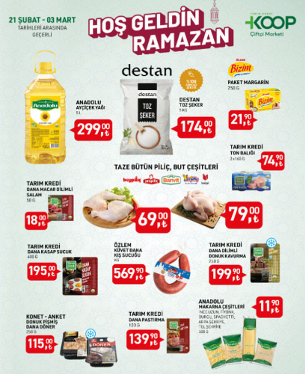 TARIM KREDİ 21 ŞUBAT-3 MART İNDİRİMLİ ÜRÜNLER KATALOĞU TARIM KREDİ 21 ŞUBAT-3 MART İNDİRİMLİ ÜRÜNLER KATALOĞU