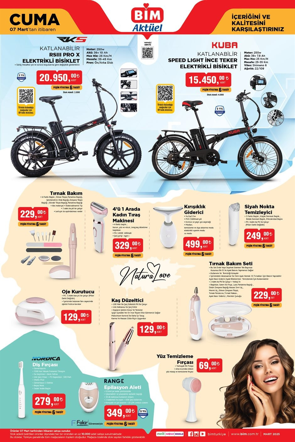 BUGÜN SATIŞTA 7 MART BİM AKTÜEL ÜRÜNLER 2025 KATALOĞU- RAMAZAN İNDİRİMLERİ 🛒📌|| Bimde bu hafta cuma neler var Bim aktüel Elektrikli Bisiklet, 125 cc Motosiklet, Fondü Seti, Çay Makinesi, El Mikseri getiriyor