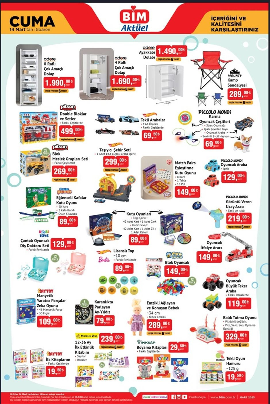 SATIŞTA BİM AKTÜEL 14 MART 2025 KATALOĞU - İNDİRİMLİ ÜRÜNLER 📌🛒 || Bimde bu hafta cuma neler var BİM aktüel Çapa Makinesi, Mini E-Bike, Toz Torbasız Elektrikli Süpürge getiriyor...
