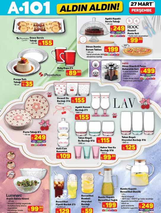 A101 İNDİRİMLERİ BU HAFTANIN YENİ KATALOĞU 27 MART 2025 (RAFLARA GELİYOR) || A101 aktüel broşürü ile Perşembe günü neler geliyor Kamp sandalyesi, bahçe ürünleri, bisiklet...