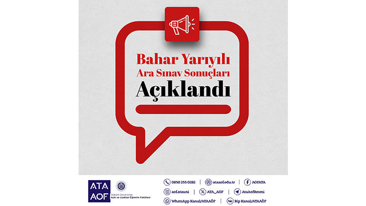 ATA AÖF SINAV SONUÇLARI NASIL ÖĞRENİLİR