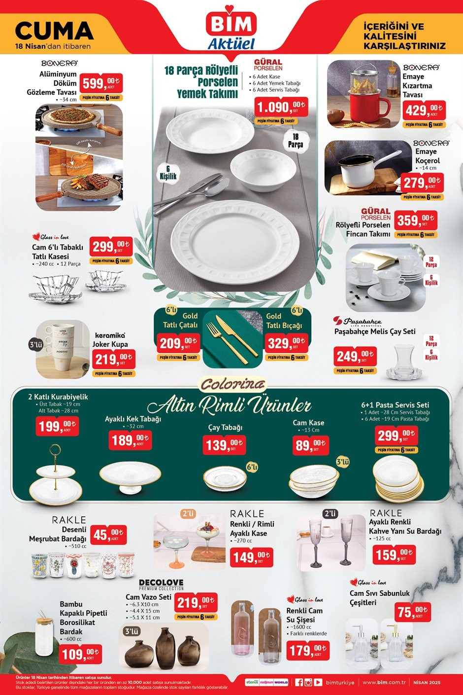 İNDİRİMLİ - AKTÜEL ÜRÜNLER RAFLARDA BİM 18 NİSAN 2025 KATALOĞU - CUMA İNDİRİMLERİ || BİMde bu hafta neler var Bim aktüel kataloğu Kickscooter, Elektrikli Düdüklü Tencere, Cep Telefonu Getiriyor