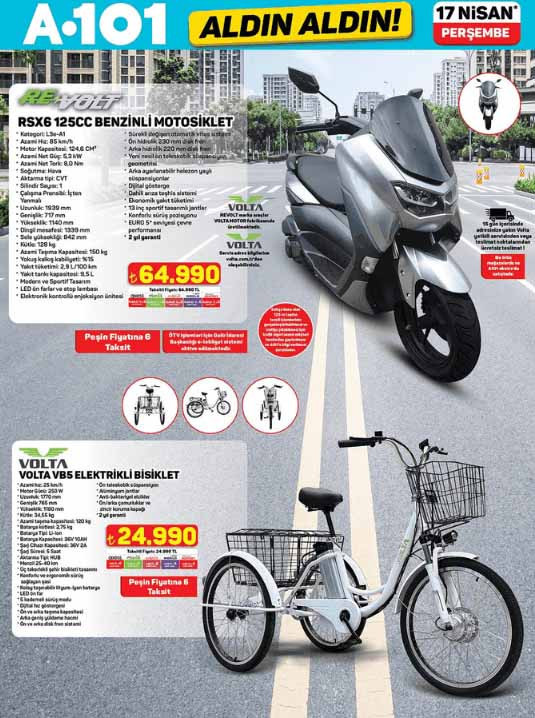 A1O1 AKTÜEL ÜRÜNLER 17 NİSAN 2025 (YENİ İNDİRİMLER) || A101 aktüel broşürü ile Perşembe hangi ürünler geliyor, neler var Oyuncu koltuğu, elektrikli bisiklet, gölgelikli salıncak A101e geliyor