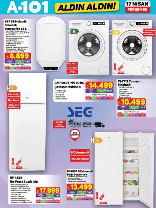 RAFLARDA A101 17 NİSAN AKTÜEL İNDİRİMLERİ 2025 || A101 kataloğu bu Perşembe ürünleri neler Akülü araba, yağsız fritöz, kamp malzemeleri A101de