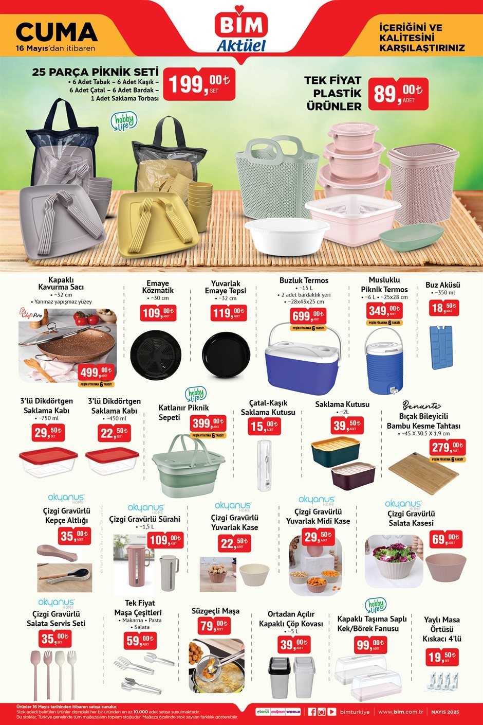 RAFLARA GELDİ YEPYENİ BİM AKTÜEL 16 MAYIS 2025 KATALOĞU- İNDİRİMLİ ÜRÜNLER 🛒📌|| Bimde bu hafta cuma neler var BİM aktüel katalog Bahçe mobilyası, Kendini Temizleyebilen Süpürge, Elektrikli Bisiklet satışa çıktı